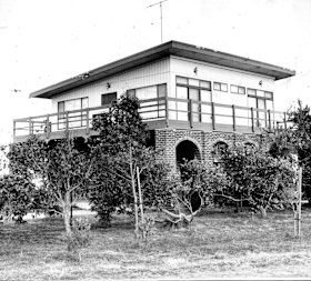 Norm Gallagher’s beach house at McLoughlins Beach, built by developers using other people’s money.