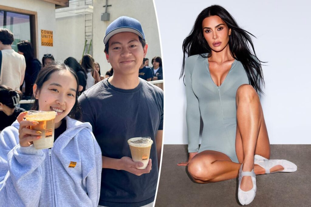 Sip on a Skims latte for $7.50 at one of LA’s trendiest spots