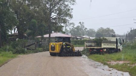 Fresh flood threat in sodden Far North Queensland towns as system hits Northern Territory