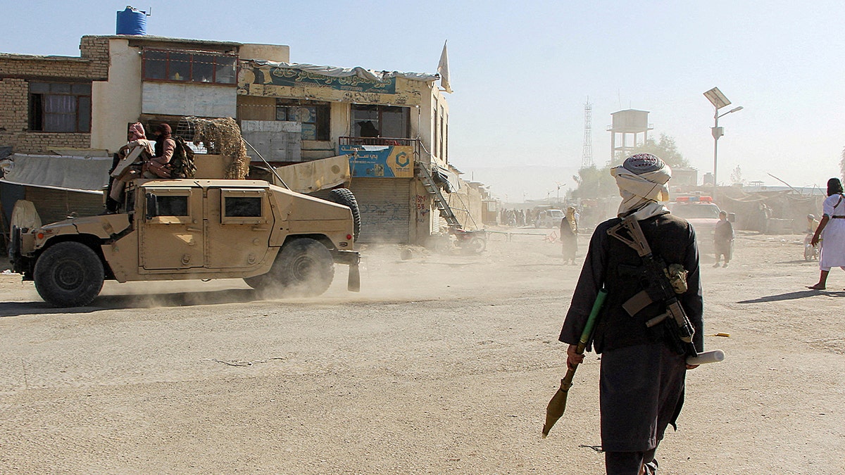 Afghan Taliban fighters