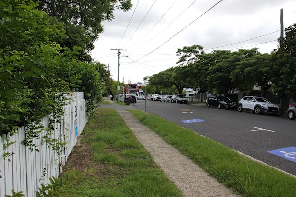 Thallon Street is a no-through road, but directly off the busy Sherwood Road near Sherwood train station. 