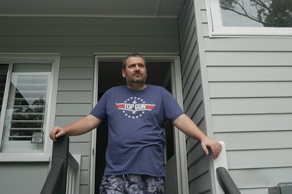 Dave Szabo says he has to lock up his house multiple times a week to keep the stink out.