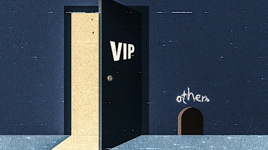 The use of separate entrances for private buyers and lower-income tenants, dubbed “poor doors” has been controversial in London and New York City.