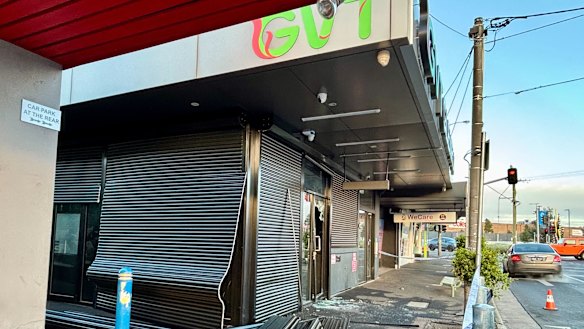 A suspicious fire at GVT Glenroy on 7 October, 2025