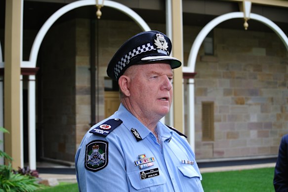 Acting Commissioner Denzil Clark.