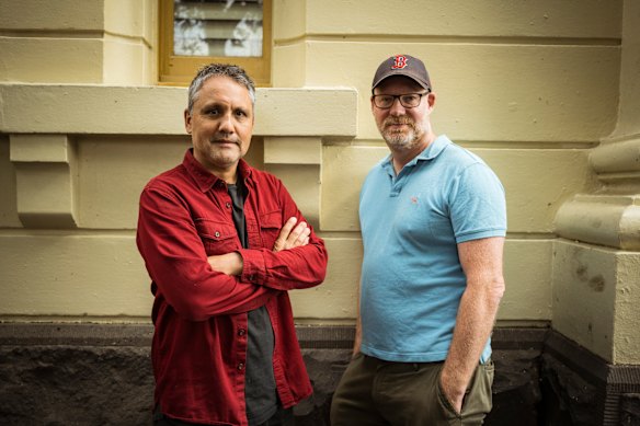 Felipe Strahovsky and Jonathon Kelly attended a rally aiming to “reclaim” the community in Prahran, South Yarra and Windsor.