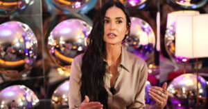 Demi Moore’s Silky, Couture Blowout Starts With This Overnight Hair Serum