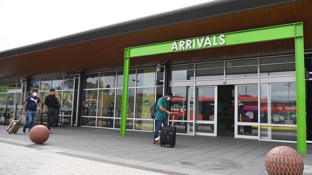 Arribbals area at Hobart Airport