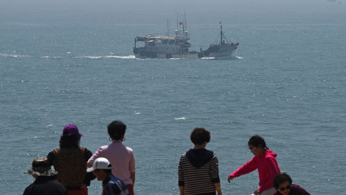 China fishing boat near Taiwan