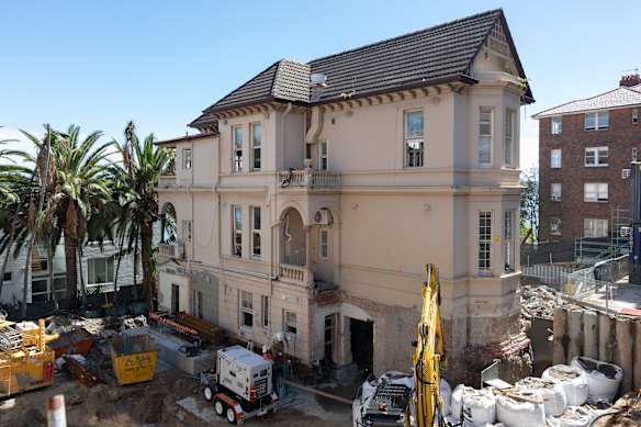 The property, which dates back to the 1890s, suffered a further partial collapse on March 16.