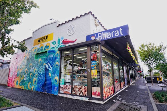 Pradeep Tiwari’s supermarket in Barkly Street, West Footscray.