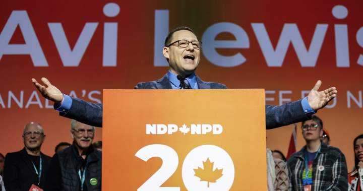 Avi Lewis vows ‘NDP comeback starts now’ after winning leadership race