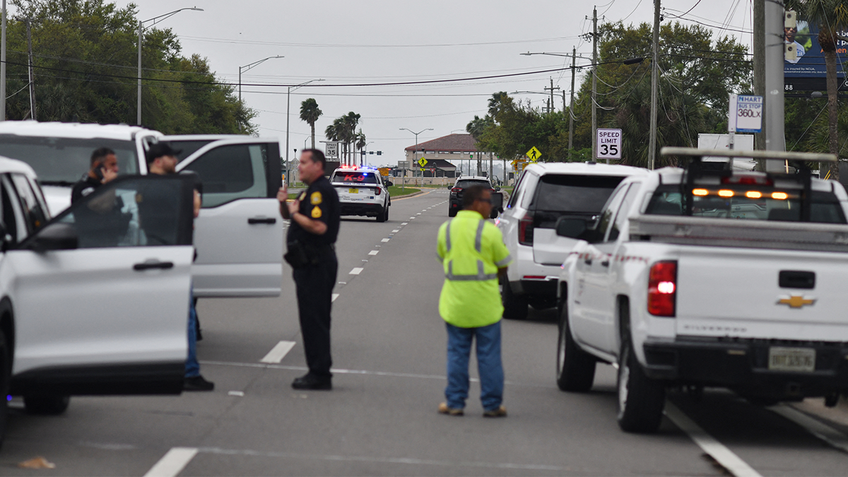 Tampa Police Department blocks traffic near MacDill Air Force Base