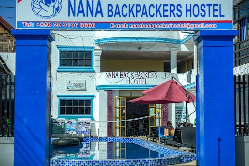 Nana Backpackers Hostel in Vang Vieng, Laos.