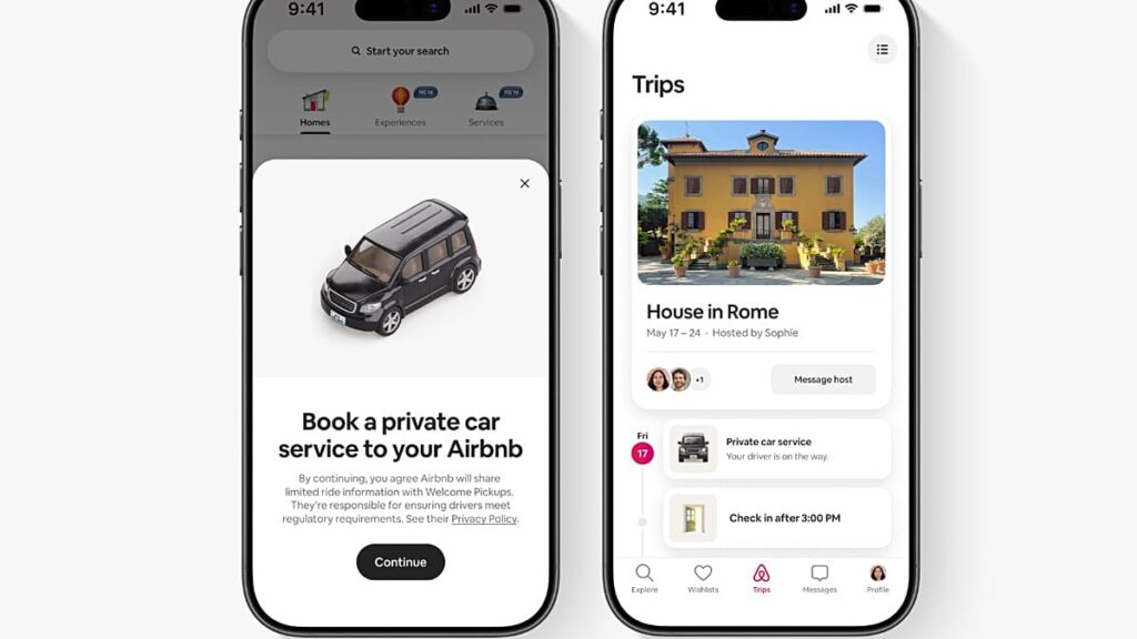 Airbnb is now offering airport transfers in 125 cities