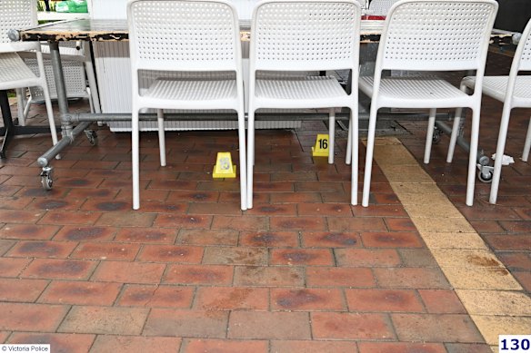 Crime scene photos from Gavin Preston killing, released by the court. 