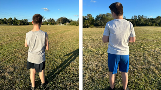 Kaleb and Jonathon (pseudonyms) in 2023, when their case was the subject of a public hearing of the Disability Royal Commission.