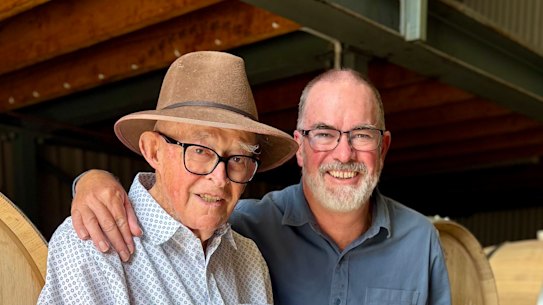  “I wouldn’t have minded if he’d become a priest – there were times in his life when I thought that was quite probable,” says John Kirk of his son Tim, “but this place, this vineyard, captured him.”