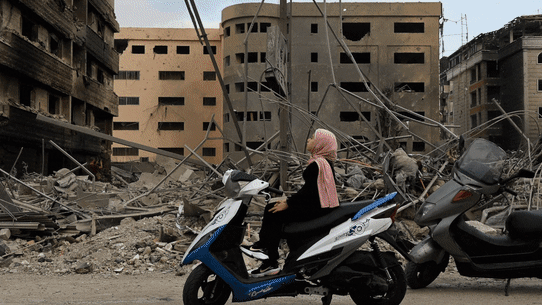 Heartbreak in Beirut: Photographs taken by Geraghty during her visit with Matthew Knott to Lebanon in 2024.