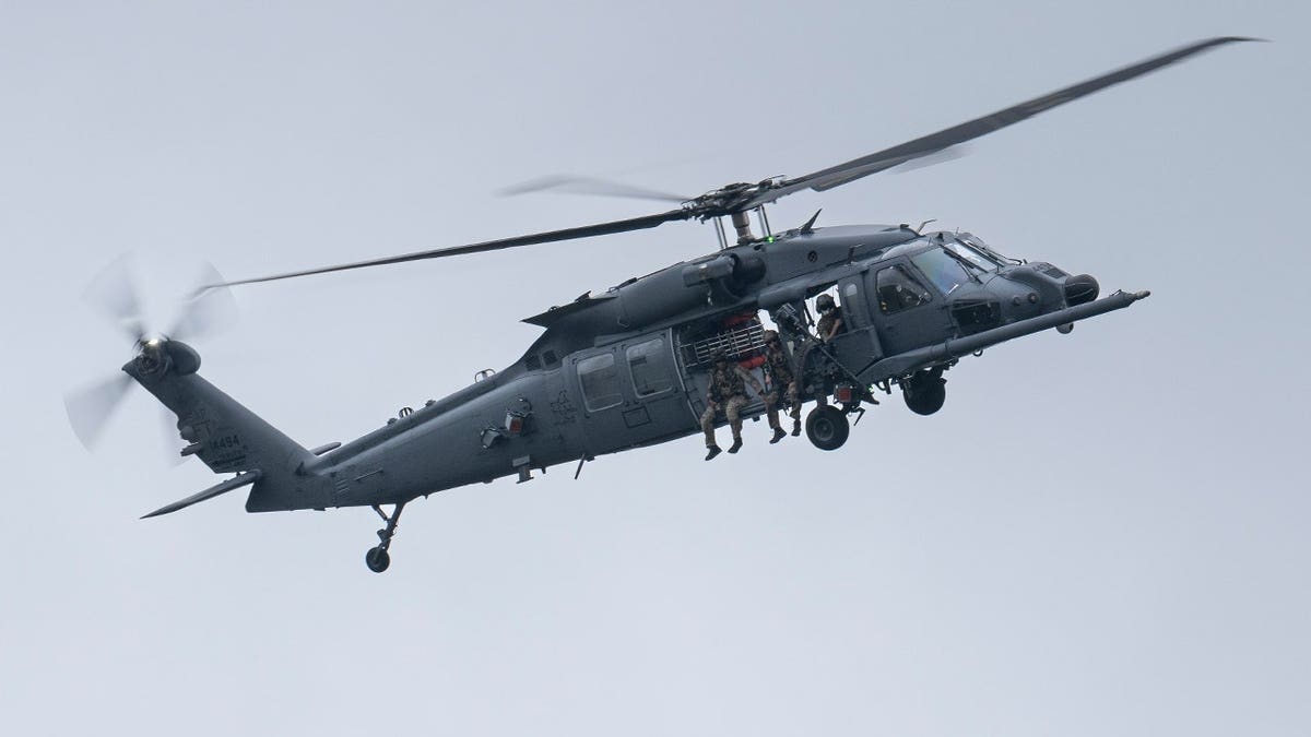 HH-60W Jolly Green helicopters