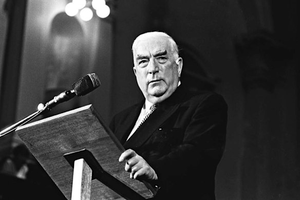 Robert Menzies speeches contain frequent poetic references.