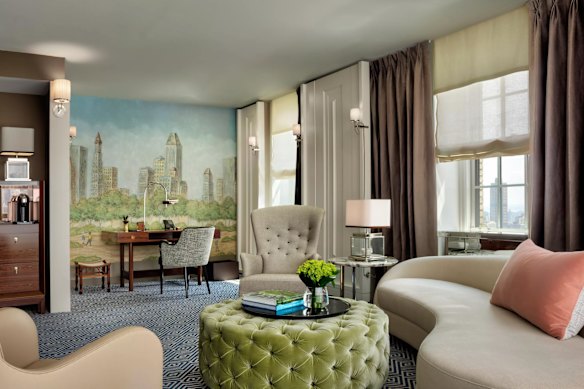 The Rosewood suite at the Carlyle hotel in New York cost more than $38,000 for a five-night stay.