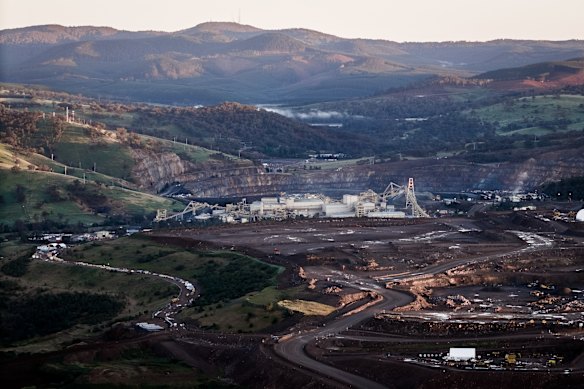 Newmont’s Cadia gold mine near Orange.