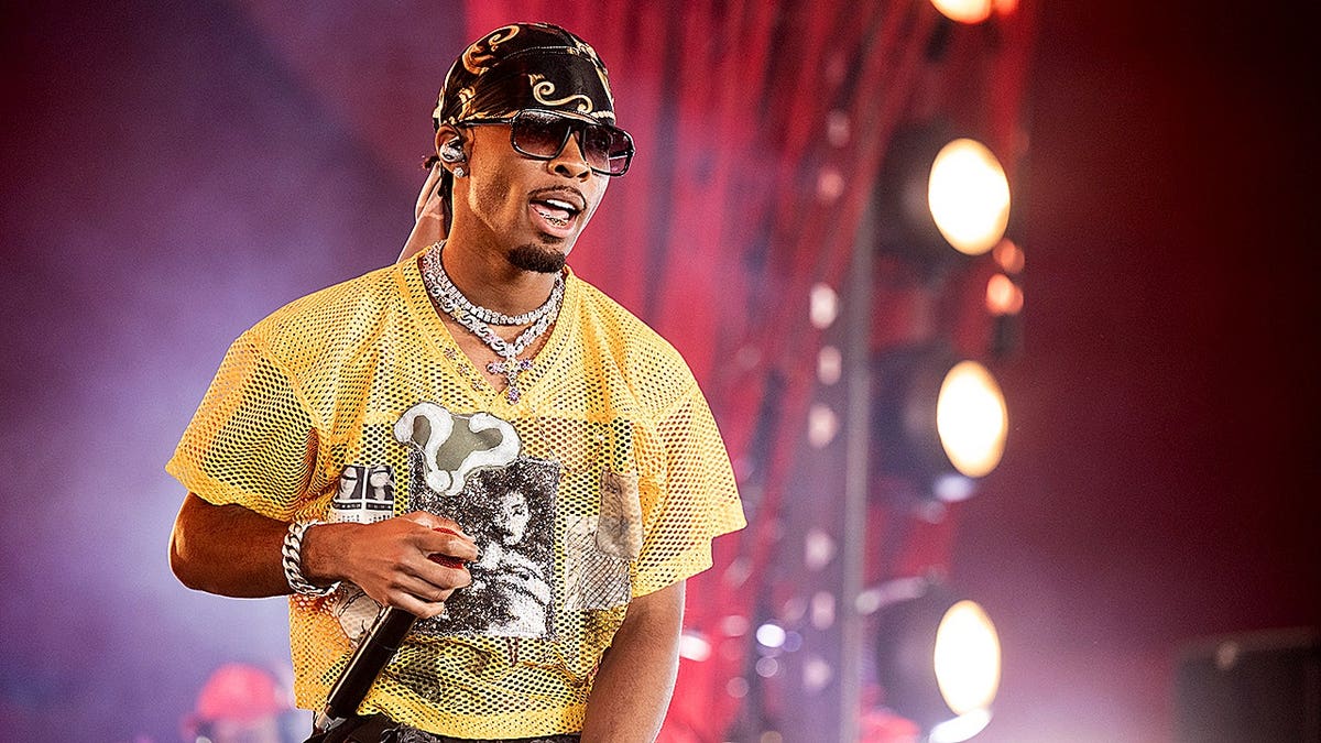 d4vdperforms during the 2025 Coachella Valley Music And Arts Festival Weekend