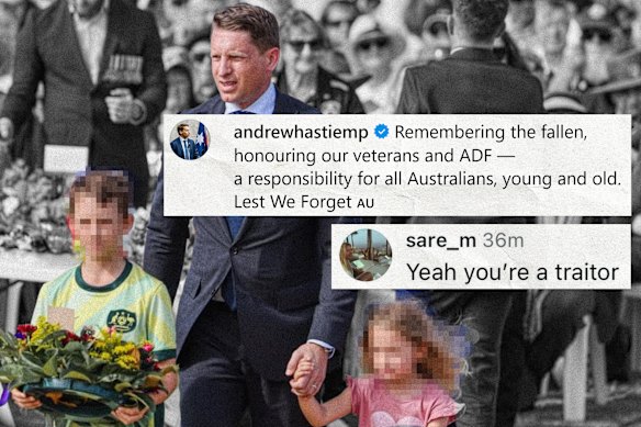 Ben Roberts-Smith’s girlfriend Sarah Matulin accused former SAS soldier and potential war crimes witness Andrew Hastie of being a “traitor”.