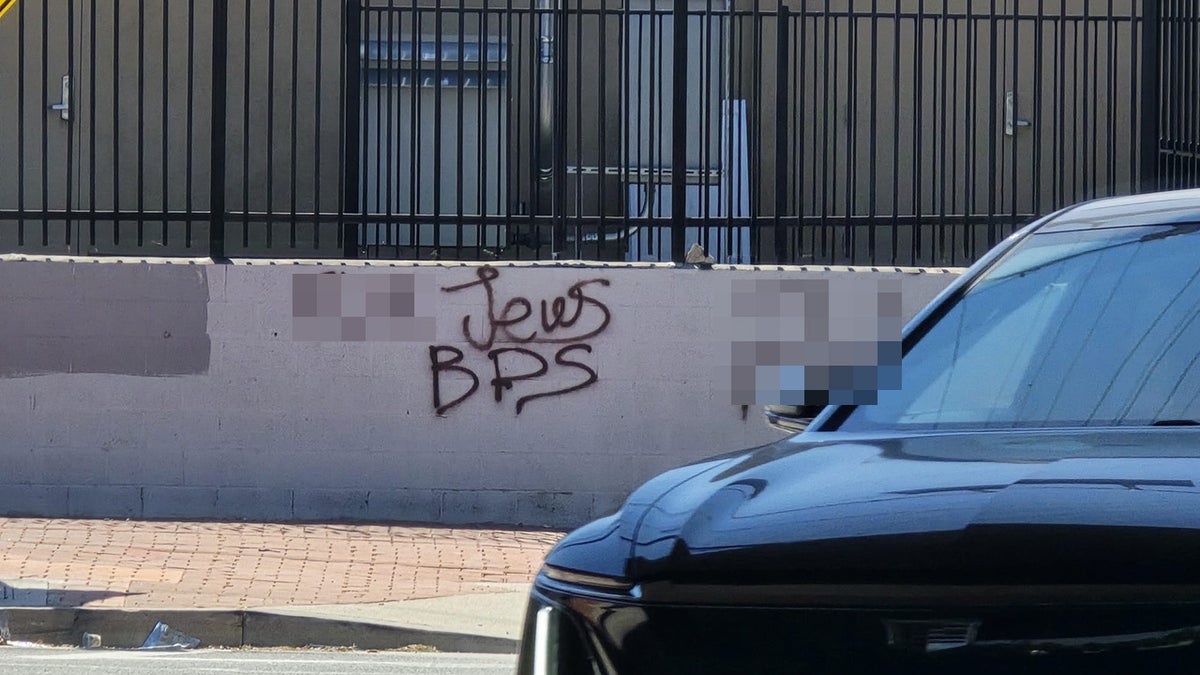 Antisemitic graffiti in LA