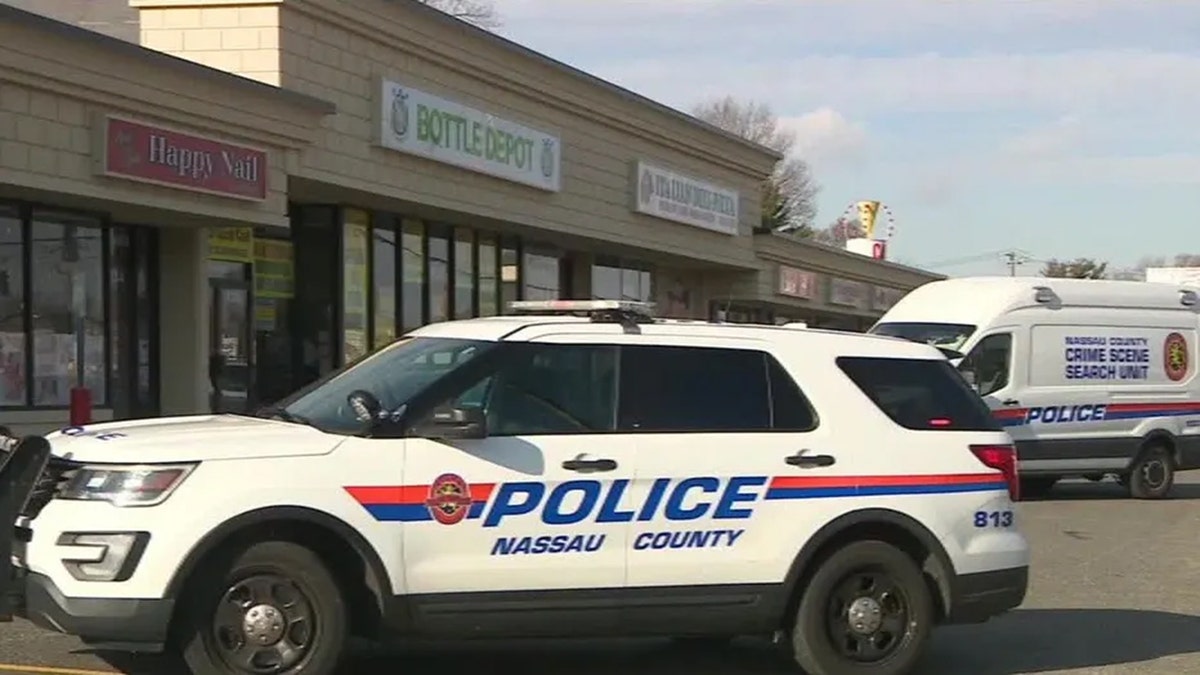 A Nassau County police car