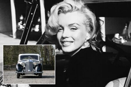 Marilyn Monroe’s Mercedes-Benz with monogrammed ‘MM’ on dashboard set to sell for over $200K
