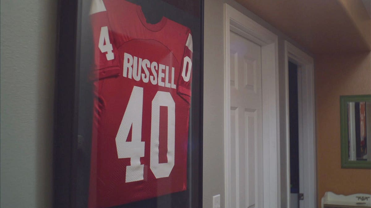 Director Patricia E. Gillespie speaking at a documentary premiere event