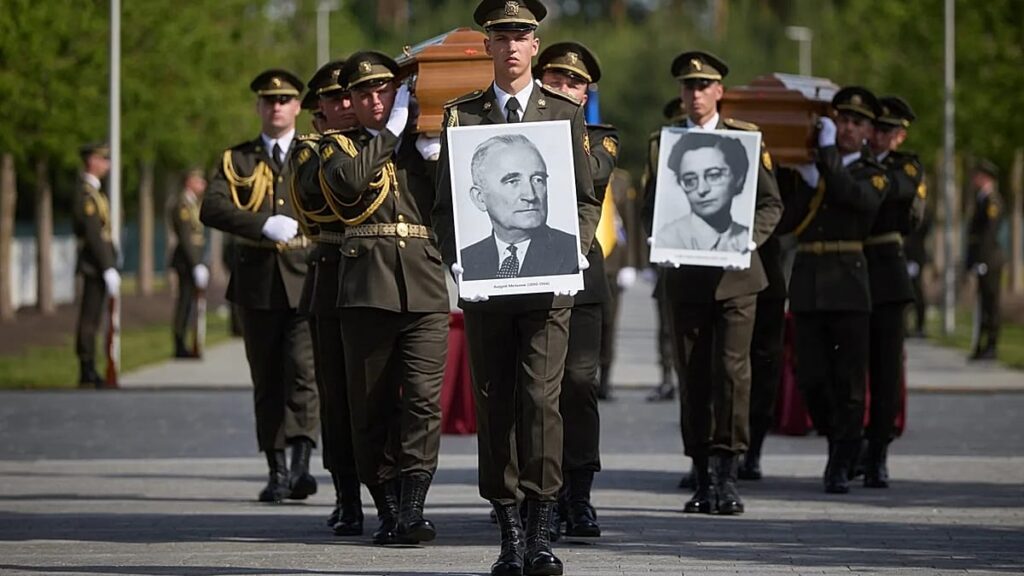 Ukraine reburies remains of divisive nationalist World War II leader