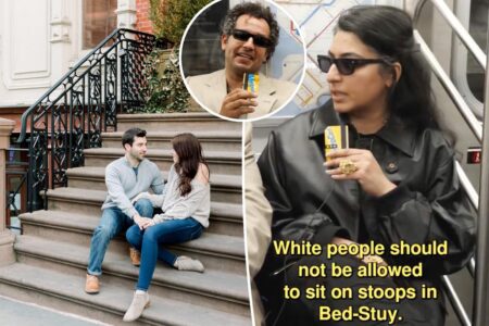 ‘Subway Takes’ sparks outrage as guest jokes that white people should be banned from sitting on stoops in Brooklyn