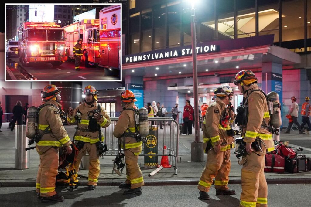 Amtrak train fire near Penn Station causes massive delays and cancellations for LIRR, NJ Transit