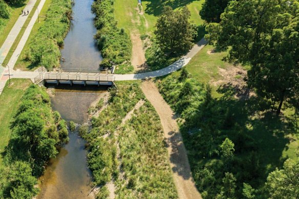 Kedron Brook runs through Brisbane’s inner-north.