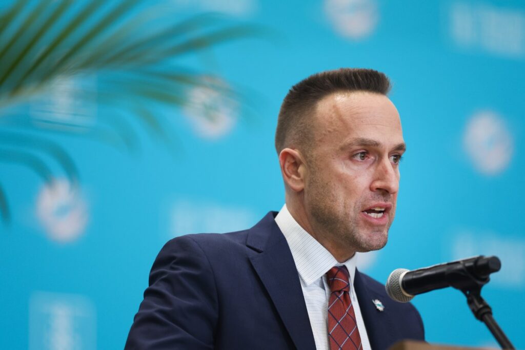 Dolphins First-Year Coach Jeff Hafley Already Has His Hands Full