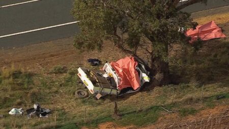 One teen killed, two fighting for life after crashing stolen car