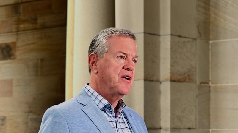 Health Minister Tim Nicholls wants to keep portfolio in event of cabinet reshuffle after ex-Olympics Minister Tim Mander stands down