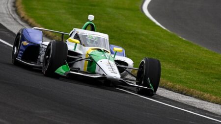 IndyCar driver Caio Collet’s vehicle catches fire in terrifying Indy 500 wreck