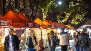 Residents and business owners push back against plan to remove festive fairy lights