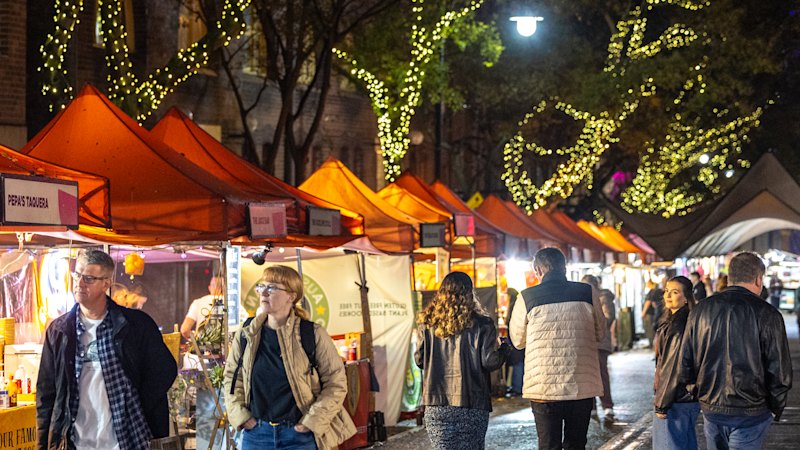 Residents and business owners push back against plan to remove festive fairy lights