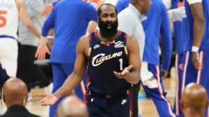 Cavs’ James Harden gives head-scratching take after getting swept by Knicks