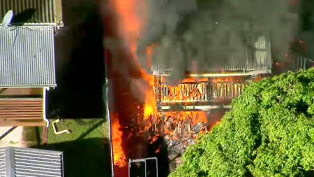 Tragedy again strikes family of slain teenager after three houses destroyed