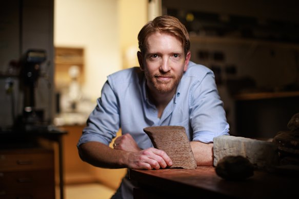 Dr Maxwell Lechte has investigated complex life’s earliest stages, locked in Australian rock.