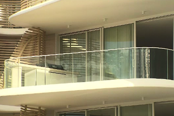 Police raided the Gold Coast home of Dr Reza Adib.