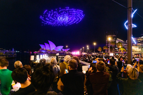 Drone shows have risen in popularity over the past decade.