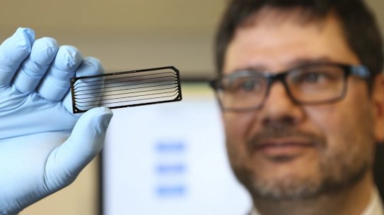 Professor  David Thomas, head of cancer research at the Garvan Institute. 