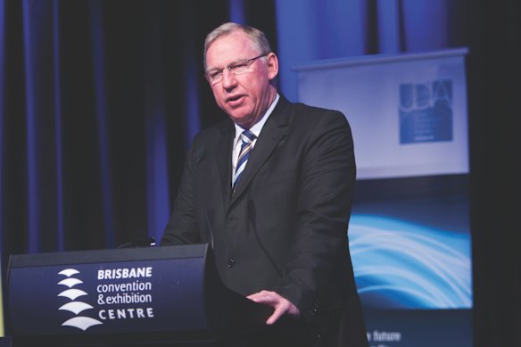 Jeff Seeney during his time as deputy premier in the Newman government.